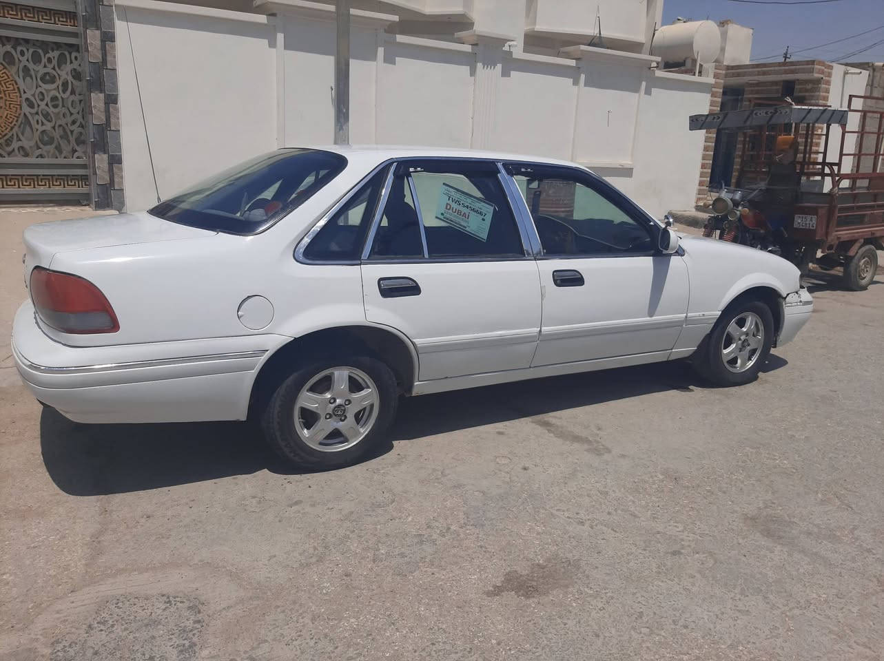 برنس موديل 96
محرك وكير اتوماتيك خير من الله 
تبريد شغال كامل منقص غاز فقط
سنويه بسمي لل 31
شرط التحويل 
سعر 33وبيها مجال 

*********** اتصال فقط
