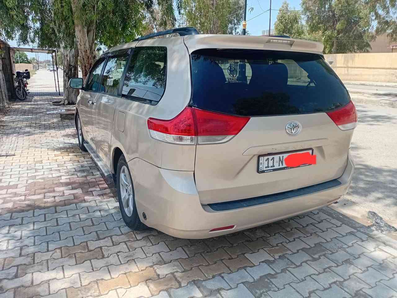 للبيع تويوتا سينا
موديل ٢٠١٣

مشروع وطني بغداد 

مشي ٢٨٥٠٠٠

منظومة غاز مل شركة 

محرك وا كير ما مفتوح 

مكان نينوى 

سعر ١٣٠
رقم الهاتف ***********

