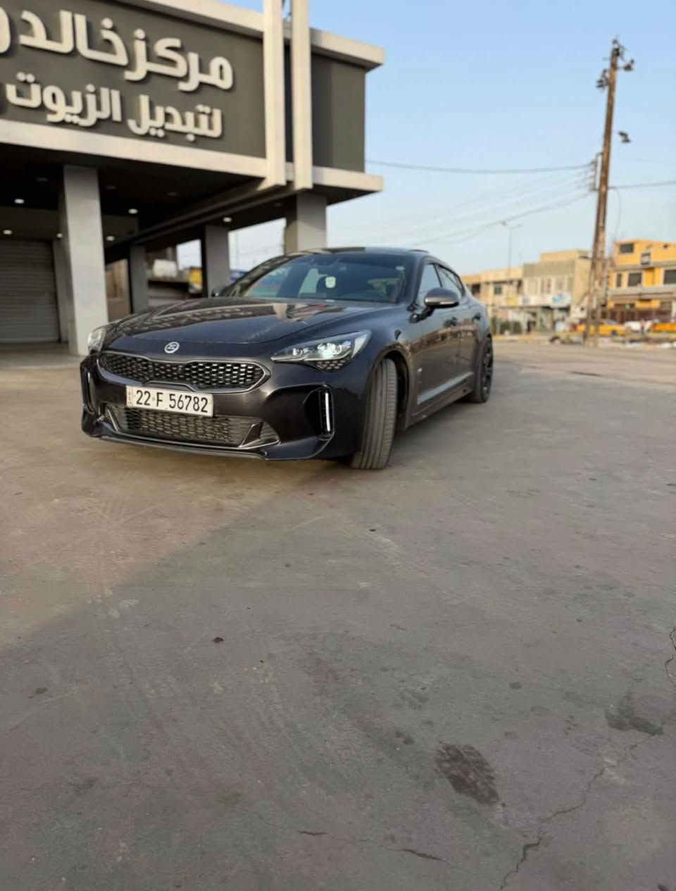 كيا ستينكر
موديل 2018
سيارة فووول الاخير جيتي تو 
6سلندر توين توربو
داخل احمر 
كشنات جلد 
كشن خزن ميموري
كشنات كهرباء
كشنات ايرباك 
كشنات تدفئه 
كشنات تبريد 
داتا شو
5كامرات محيطية 360درجة
حساسات خلفيه امامية 
رادار امامي اوتو ستوب
رادار جانبي اتو ستوب 
نقط عمياء ومري قلاب 
جامات اوتو 
شفتات ستيرن 
بانوراما 
مري شفط 
لايت زنون متحرك 
سماعات هارمن كاردن عدد12 
اوتو هولد 
هند بريك بصمه 
مودات قيادة5وضعيات 
خروج عن المسار
صندوك كهرباء 
شاشة داخليه  
اضائه بدشبول 
تبريد قطعتين 
تشغيل عن بعد 
شاشة داخل كيلو متر تعرض الك كامرات جانبيه 
كشنات خلفيه تدفئة 
مراية داخليه كهربائيه وتعتيم  
 ***********

ماشيه 95العنوان زعفرانية
‏قطعتين صبغ وقطعة بارد الباب الخلفي

‏السعر 130
‏ملاحظة السيارة صدرها تعبان

