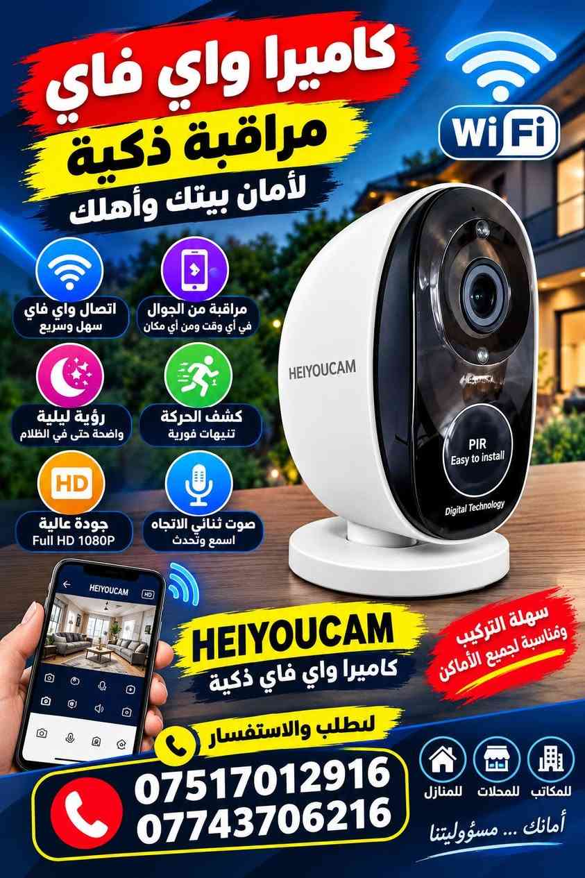 كاميرات مراقبة • تنصيب وصيانة • مراقبة من الجوال