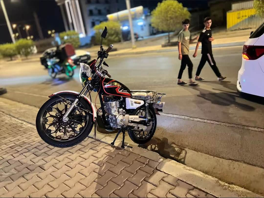 دراجه إيراني للبيع مرقم كامل موديل 2021  رقم أنبار  الفلوجه  مراسله واتساب *********** السعر حلو تعالو وبيكم خير وتللون البيع مستعجل
