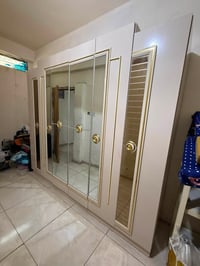غرفة تركيه 8 قطع للبيع استخدام قليل سرير مخزن   بغداد / المشتل  077704...