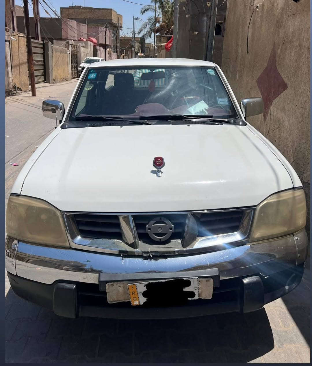 بيكم نيسان 
موديل ٢٠٠٧
ماشية ٢٤٠ الف 
تبريد وتدفئة شغال 
گير ومكينه شرط ما مفتوح 
مصبوغة صبغ عام  للجماليه 
ضربة بالباب الخلفي والجاملغ الخلفي الي خلف السايق 
نضيفه جدا وبسعر 105 وبي مجال بسيط 
اي استفسار رقم  ***********
مكلف بالنشر 🖐️
