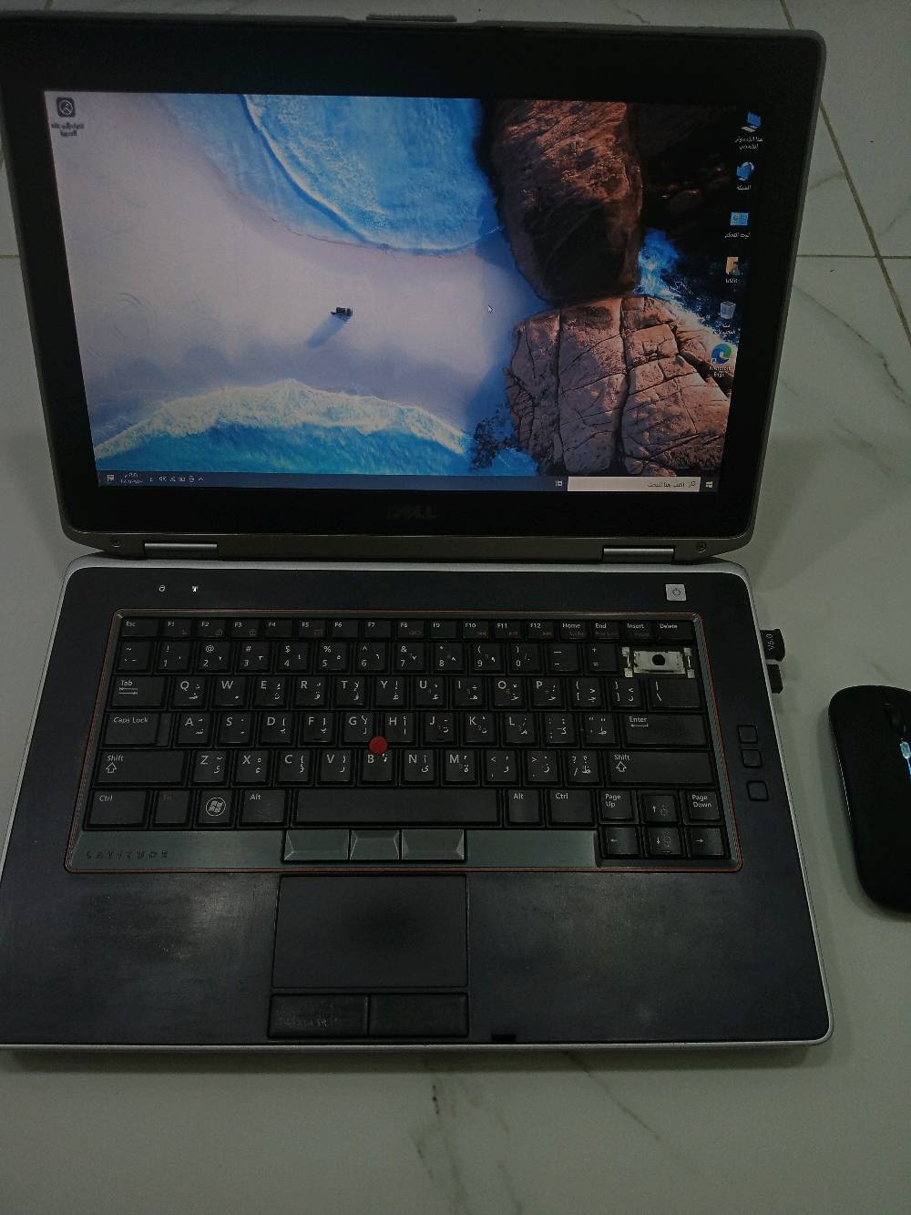 السلام عليكم لابتوب  dell latitude e6420 رام 10 كيكا 8+2 ومساحته 300 كيكا hdd ومعالج i5 جيل ثاني
ونظام ويندوز 10 ltsc بيها نقص زر backspace ولكن يشتغل وبطاريتها ضعيفة تطول تقريبأ نص ساعة و ماوس و بلوتوث دينكل سعرها 85 الف واذا مع كيبورد ب 100الف واذا كيبورد وحده ب 15 الف غير مستخدم و لايوجد توصيل