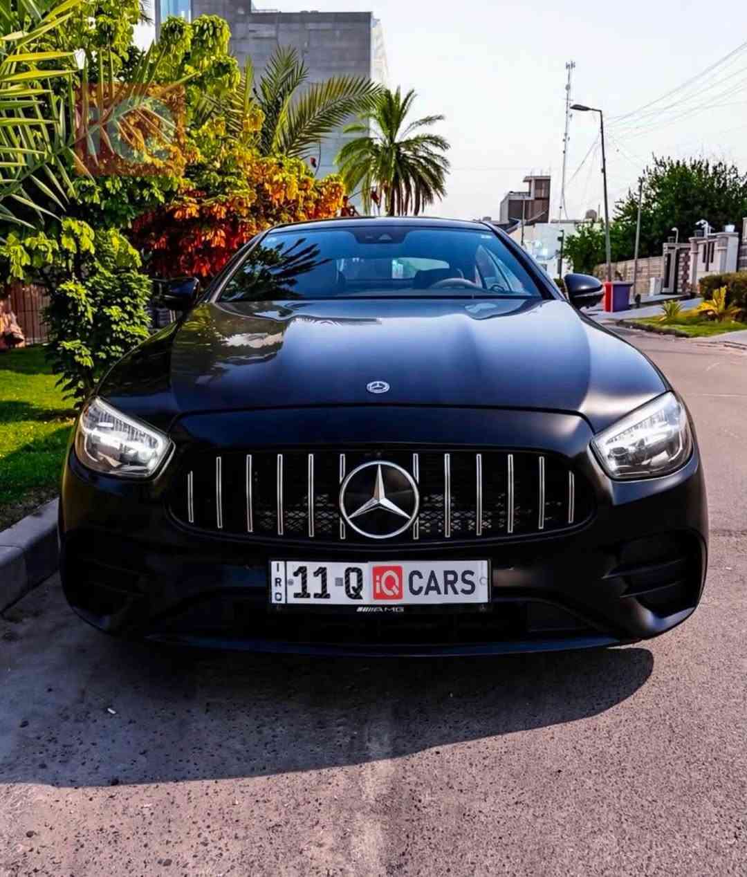 للبيع Mercedes-Benz E53 Coupé AMG
موديل 2022
اللون: أسود
تغليف حماية أسود مطفي يم جوشيلد 
الممشى: 40,000 كم

سيارة اعلى مواصفات فل اوبشن مواصفات جديرة بل ذكر  السيارة اصل AMG 
السيارة بحالة ممتازة، محرك V6 تون تيربو بدون اي مشاكل بل محرك او كير او الكهربائيات شواصي ولغود كفالة صبغ فقط قطعتين بدون  شرط الفحص وين ما تحب والممشى قليل مقارنة بالموديل، وجاهزة للفحص والمعاينة.

السعر والتفاصيل عند التواصل.
السيارة رقم بغداد بأسمي 
عنوان السيارة : اليرموك الاربع شوارع 
الرقم : ***********
