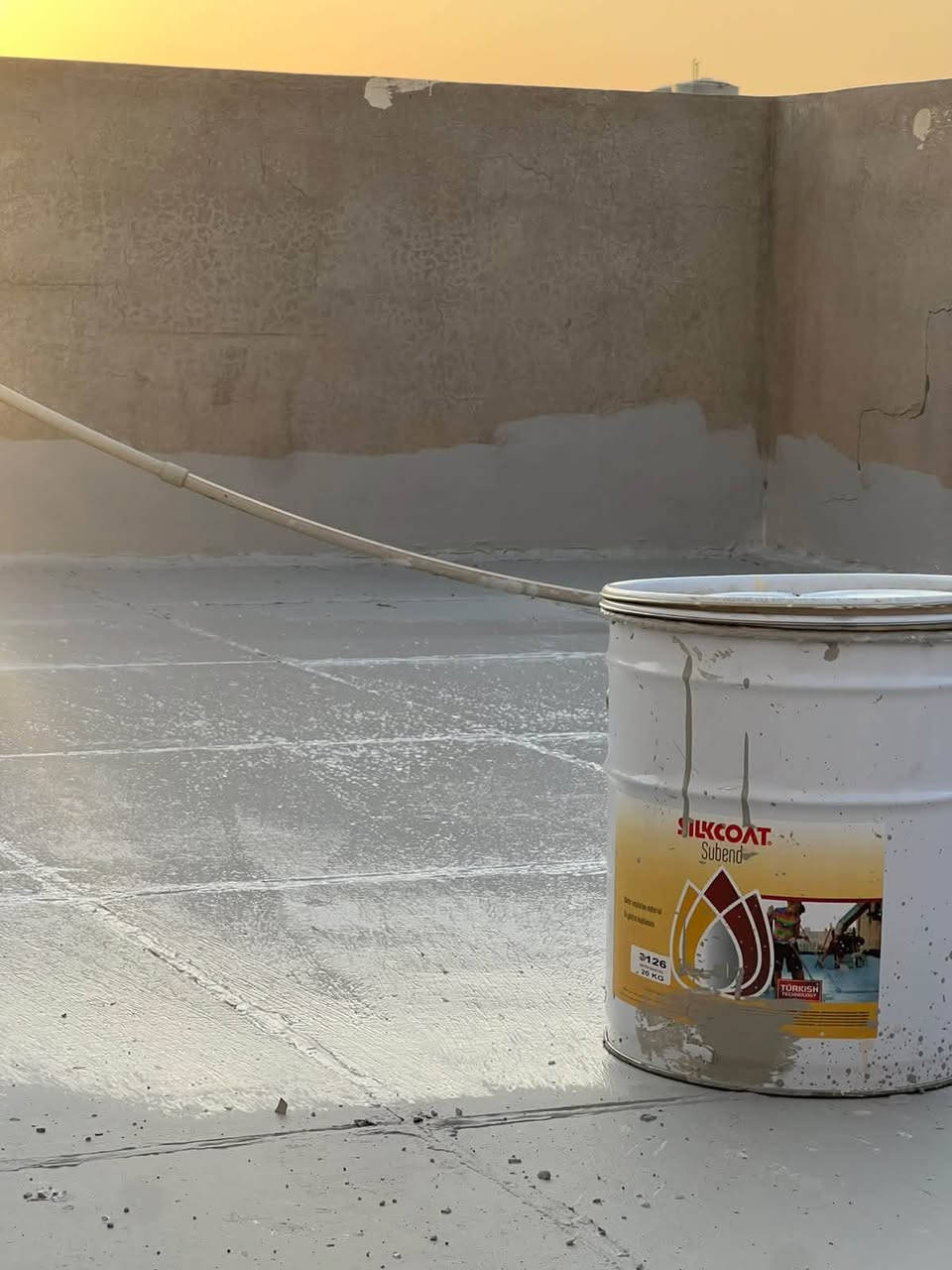 وتراستوب من شركة SILKCOAT التركية 
تكنولوجيا تركية - جودة عالمية

الحل النهائي لمشاكل الرطوبة والتسريب

✅ ضد الماء 100%
✅ ضد الرطوبة والنشع
✅ ضمان حقيقي 8 سنوات
✅ السطل الواحد يغطي 90 متر

الاستخدامات:
الأرضية - الجدران - الكاشي - الستايكر - الصب

مع وتراستوب .. ترتاح من الرطوبة ولا تفكر بيها بعد!

📍 كركوك - شارع الصباغين
📞 ***********

نص مكتوب في الصور:
- SILKCOAT - تكنولوجيا تركية
- وتراستوب
- الحل الأمثل لعزل الأسطح
- ضمان 8 سنوات
- يغطي السطل 90 متر
- ضد الماء • ضد الرطوبة • ضد التسريب
- جودة • ضمان • احترافية | كركوك - شارع الصباغين | Phone: ***********
- عازل مائي فائق swipe up