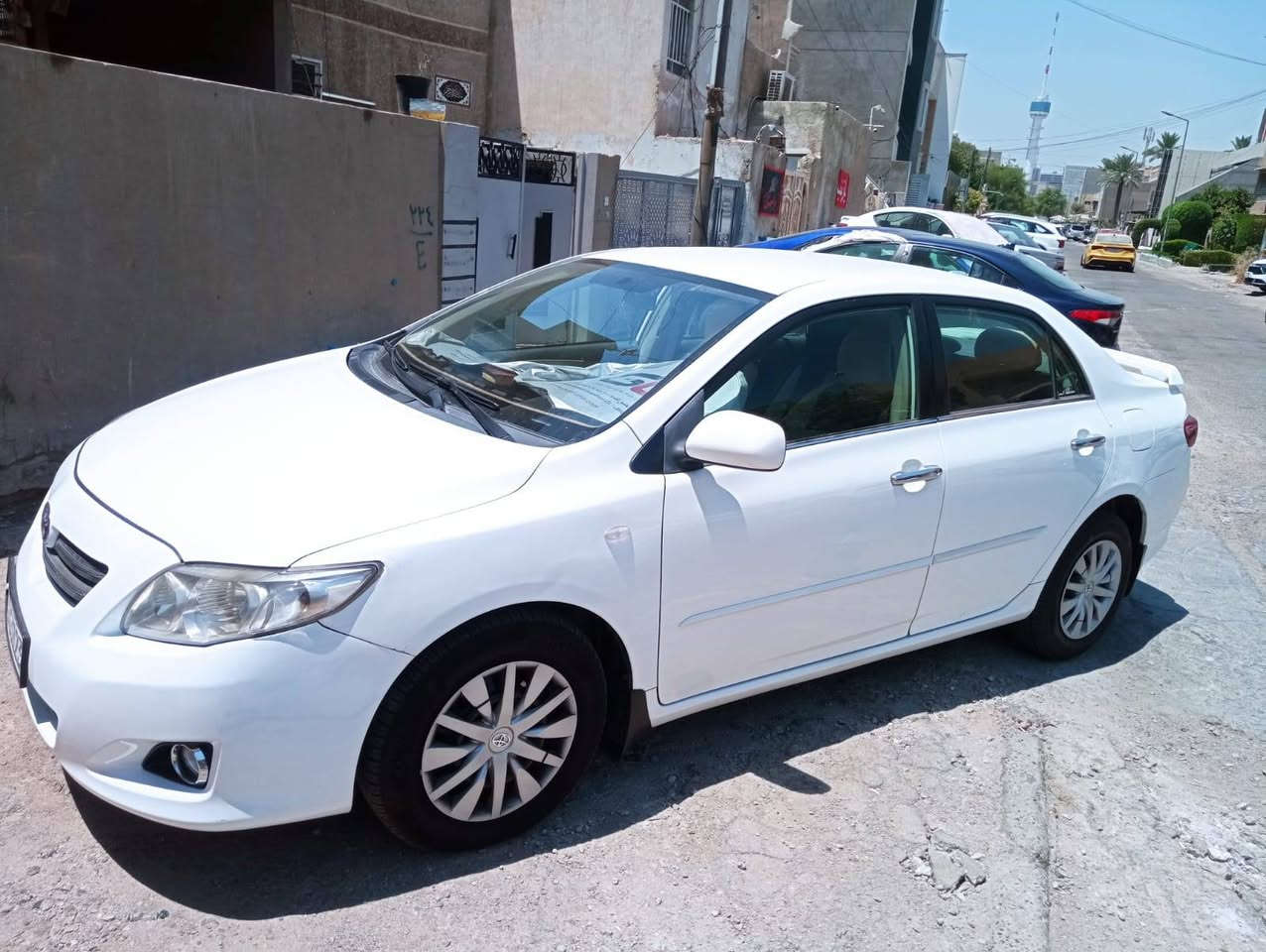 بسم الله الرحمن الرحيم
كورلا موديل 2008 خليجي الشركة العامة للسيارات 
السيارة بدون حادث السونار موضح بلصور بيها تكشير بلقمارة قليل  كير مكينة تبريد صدر امامي خلفي جيد جدآ 
سنوية لحد ٢٠٢٩ بأسمي السعر ١٠٣ وبيها مجال للشراي مكاني بغداد الحارثية 
للتواصل *********** متواجد واتس اب ان شاء الله
