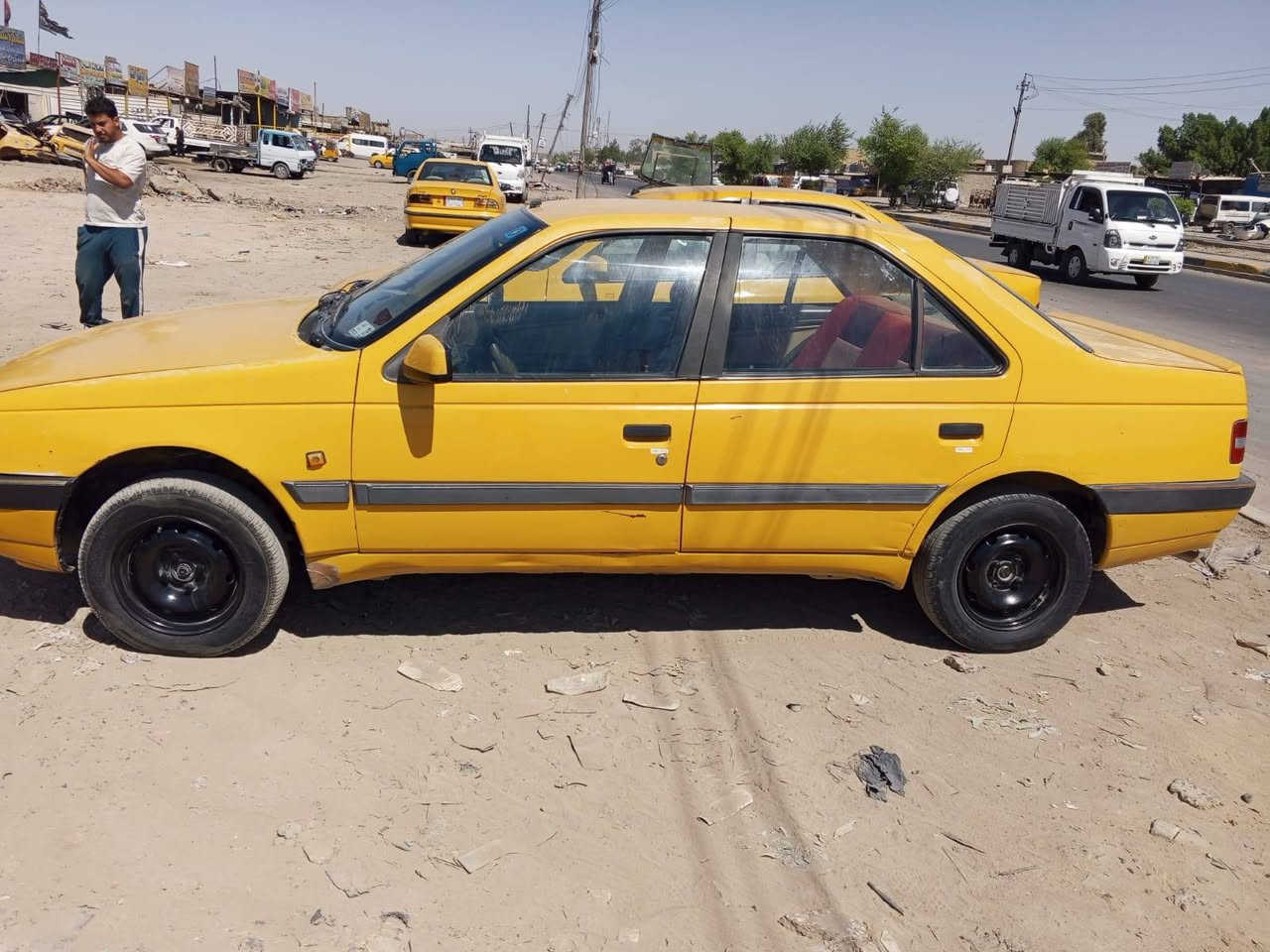 ألسلام بيجو لميس 16سياره رقم بغداد جاهزه كير مكينا تمام كشر بلادي السعر 38   رقم ***********
