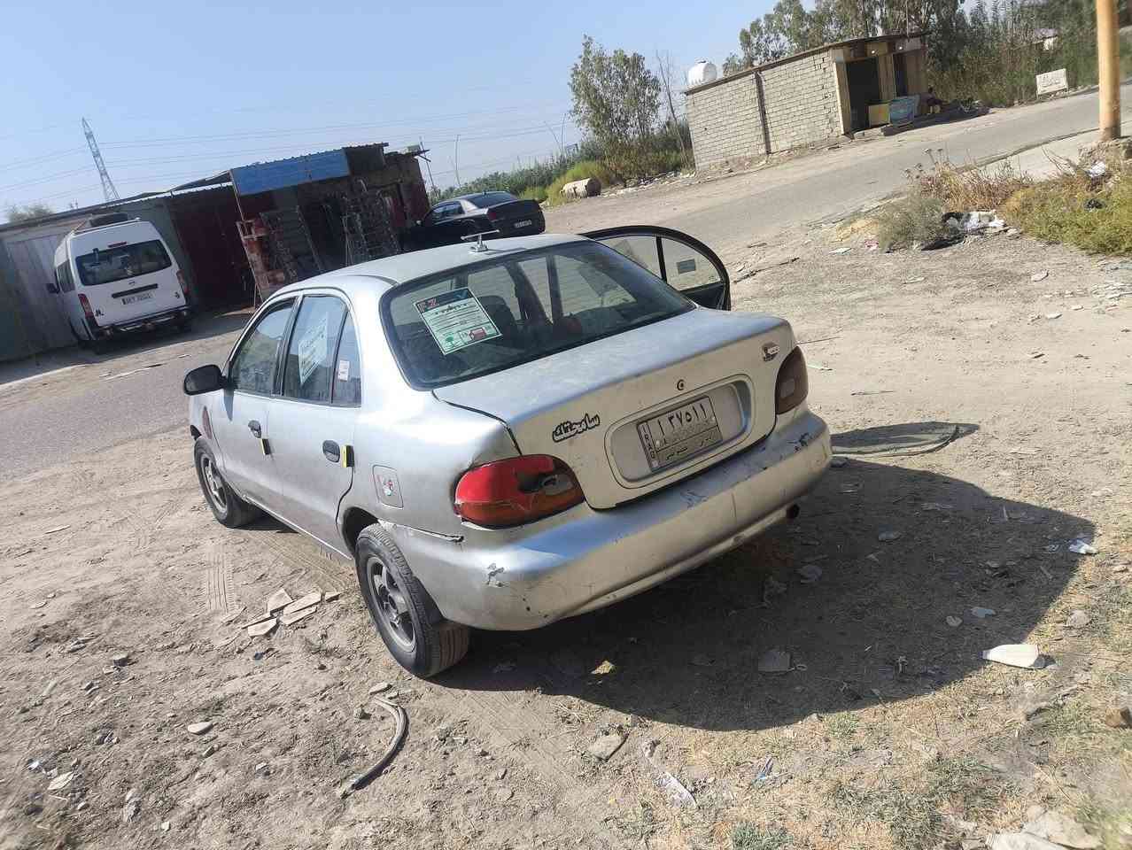 هونداي اكسنت موديل 1996سنويه لل27 محرك بي تبخير  للبيع رايدهه ب20ورقه ***********
