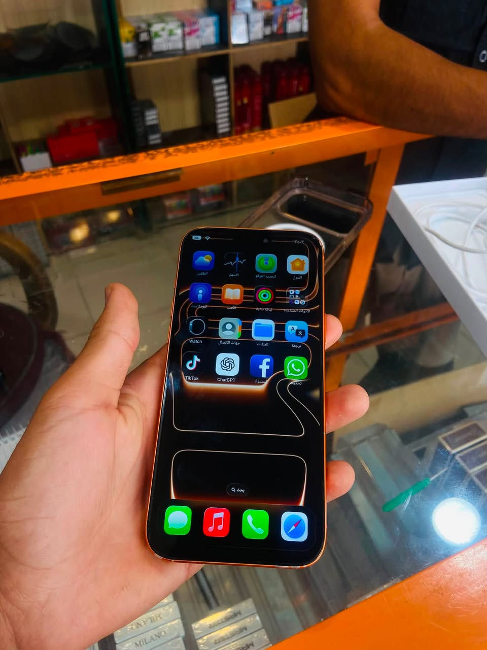 iPhone 17 pro max
ايفون 17 برو ماكس 

صيني غير اصلي 

بطارية ١٠٠ 

ذاكرة 1 تيرا 

للاتصال ***********
السعر 220 بي مجال
