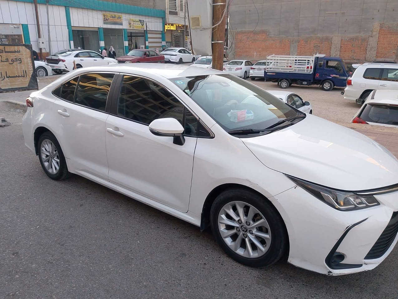 سلام عليكم
كورلا هايبر موديل 22 تحويل مباشر رقم بغداد بأسمي  وهزه جديده.  السعر شده و25. وبيها. رقم الهاتف. ***********
