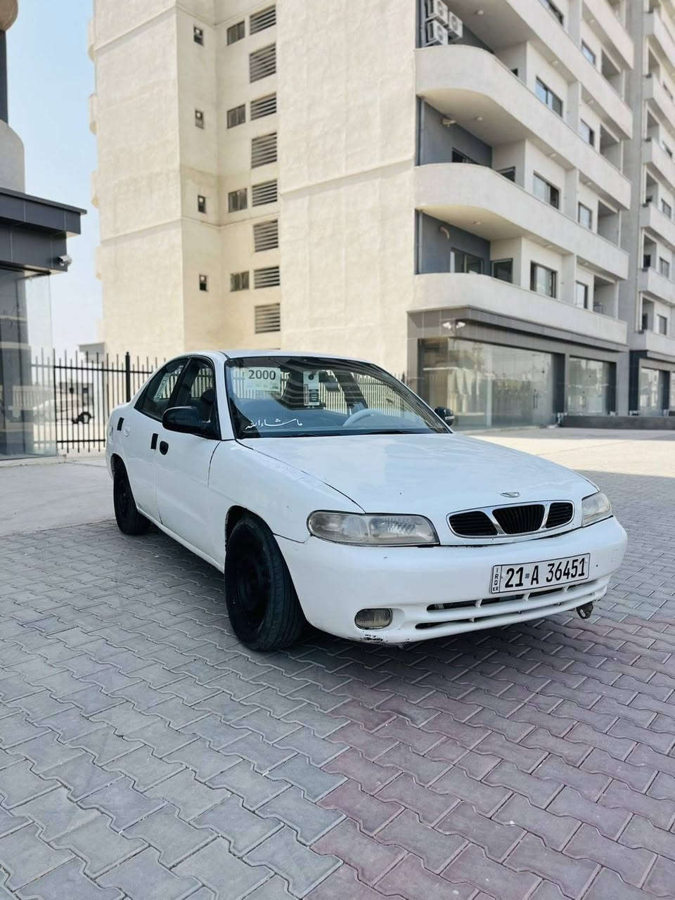 دايو نوبرا 
موديل 1997
سنويه جديد2030
دفتر بنزين بي
هزه فحص جديد
تبريد بس يراد غاز
38$بي مجال
***********
***********
مكان كركوك كركوك, العراق
