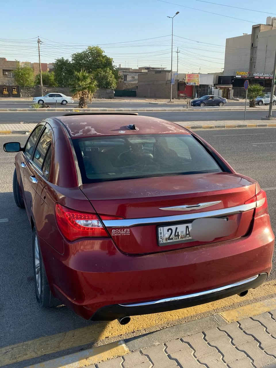 سلام عليكم كرايسلر c200 2011
سياره فول فتحة  

محرك 3600

النجف الأشرف 

السعر 60 
تفاصيل ع الخاص 

***********
