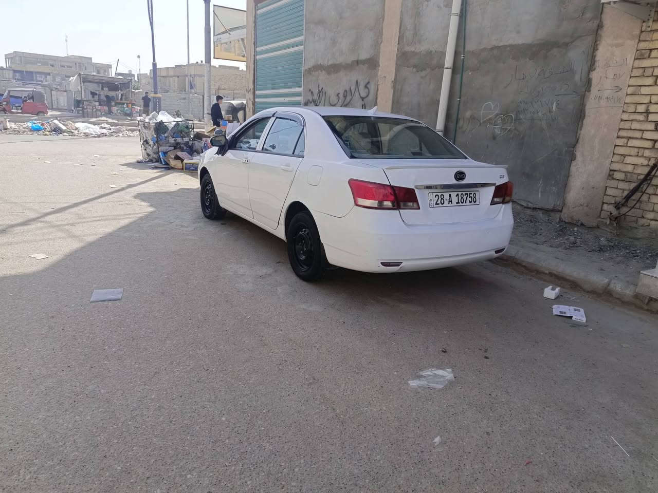 بي واي دي مديل 13 سياره جاهزه محرك هونده ياباني بلجيس كير حساس ترايك وين مايعجبك كهربائيات كله شغاله فتحه بلقمره رقمه نكليزي بسمي  السعر 48وبيه مجال
سياره جاهزه بوجهك للشارع مكانه ناصريه ***********
