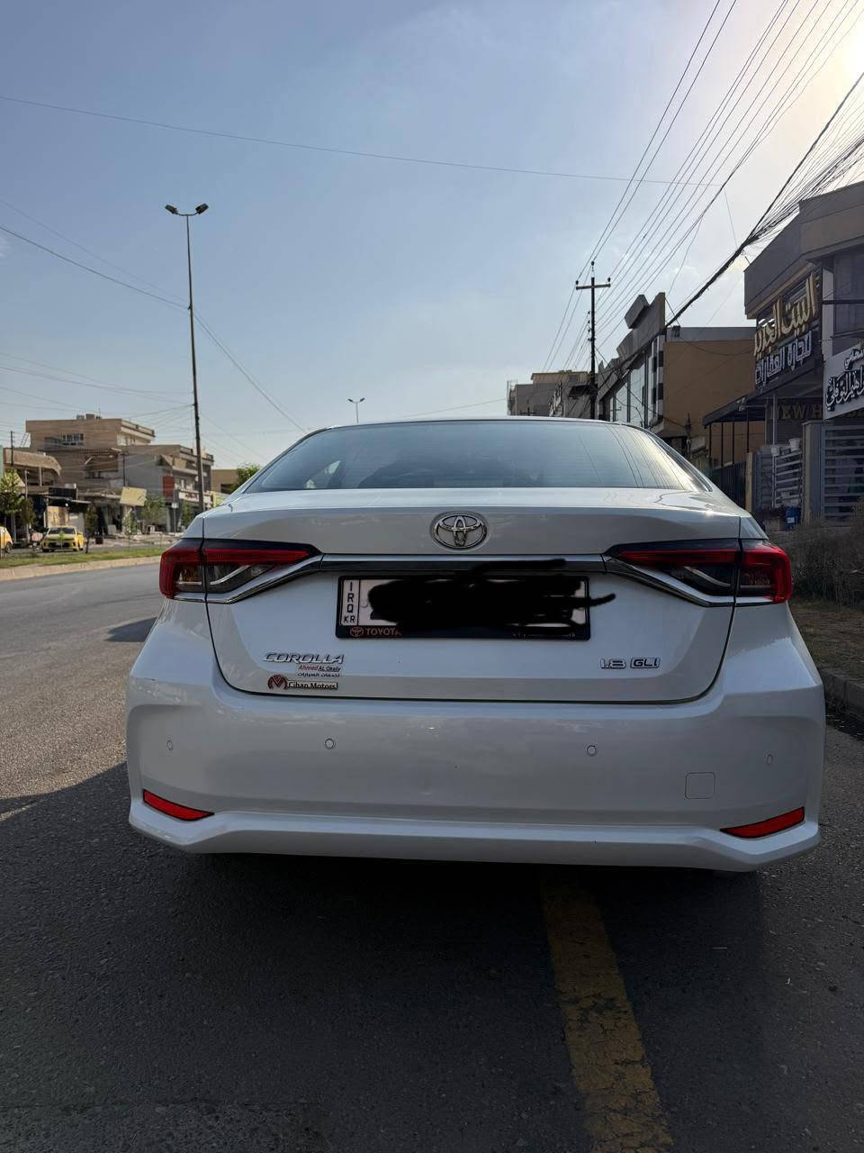 كورلا ٢٠٢٣ خليجي فول
مكفولة كفالة عامة من الضرر والتعديل والصبغ
لون ابيض
فتحة سقف
بصمة
محرك كير شرط
ماشية ٥٣ الف
رقم دهوك
مواصفاتها البقية معروفة

السعر ١٦٨ وبي مجال بسيط

للتواصل اتصل:
***********
يوجد واتس

