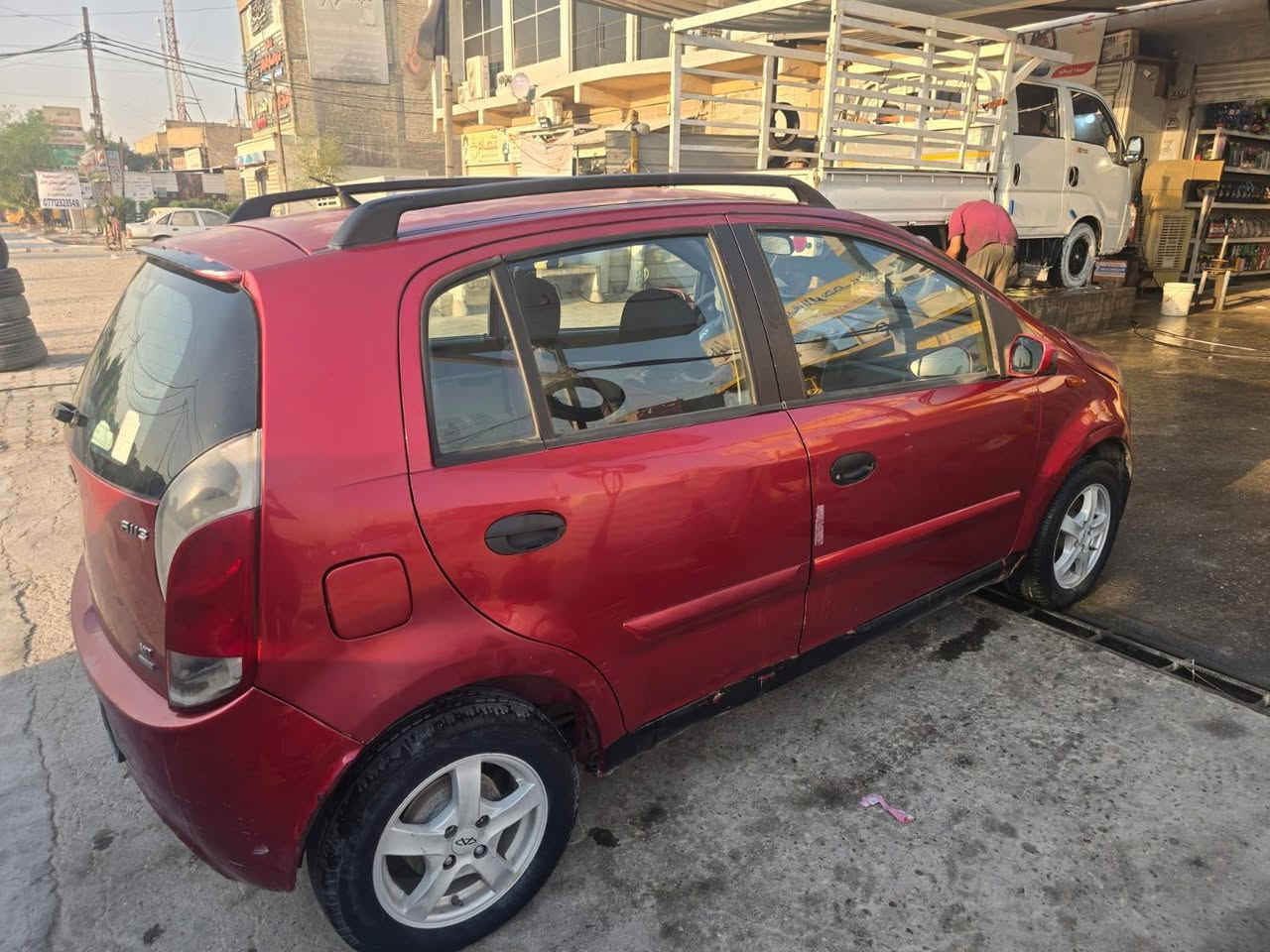 🚗 للبيع – شيري A1 موديل 2012 🚗
🔴 اللون: أحمر 📍 الموقع: بغداد – الامين الثانية 📏 الممشى: 81 ألف كم فقط
✅ تبريد نقص كمبريسر  ✅ تخم تايرات  ✅ السنوية باسم بنية ✅ لا يوجد صبغ بالسيارة ✅ قفط جراد من الشمس فقط ✅ سيارة نظيفة وممشى قليل
💰 السعر: ٣٠ ورقة
للاستفسار والمعاينة يرجى التواصل على الخاص.
*********** واتس اب فقط
