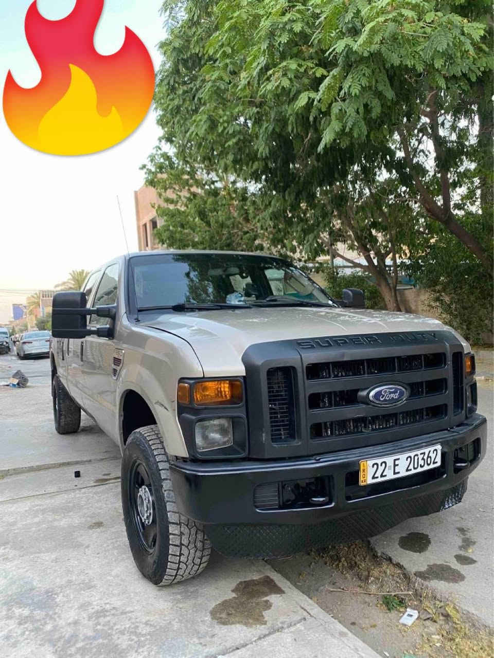 فورد f350موديل 2009محرك كاز 6.4 بيها حصه كاز سنويه نافذة 2027رقم اربيل سياره جاهزه من كلشي محرك جديد طخم انجكتر وطاحونه جديد أربعة اطارات جديده كهربائيات كلها شغاله السياره كلين ما بيها ضربة مجرد طخات بسيطه بل بدي السياره للبيع فقط السعر 100وبيها مجال ***********
