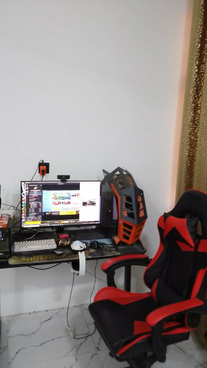 السلام عليك عندي pcللبيع كامله
كارت الشاشه RTX3060TI

المعالج R5.5600X

الراماتRGB16

الهارد M2.500

الهارد HHD.500

مبرد ماي 2فان RGB

البورص بلاي 850

 

الشاشه MSI حجم 27

180هرتز 

اليوبي اس اونلاين 2كيفي 4بطاريات

ميز كيمنك 

كرسي كيمنك

موس رايزر 

كيبورد كيمنك مني 

سماعه كيمنك وماوس باده وماوس احتياط

رقمي *********** بي وتساب

السعر مليون و500وبيه مجال
