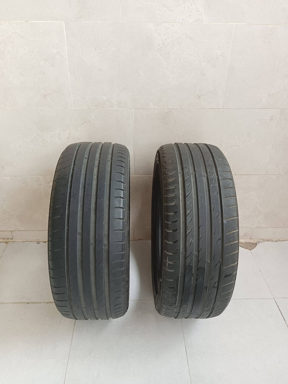 تايرات ٢٢٥/٤٥/١٧ • نظيفات • ديوانيه المعهد الفني