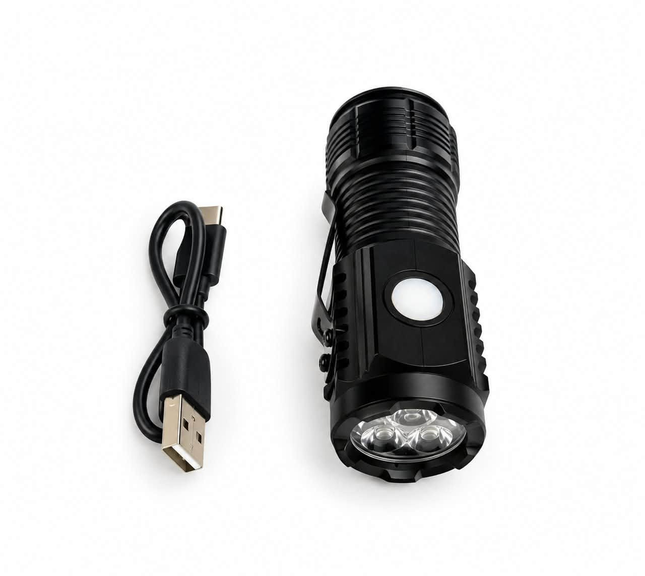 Triple Core Flashlight كشاف
بسعر 7,000 دينار عراقي 
بضمان سنة 🔥🔦
