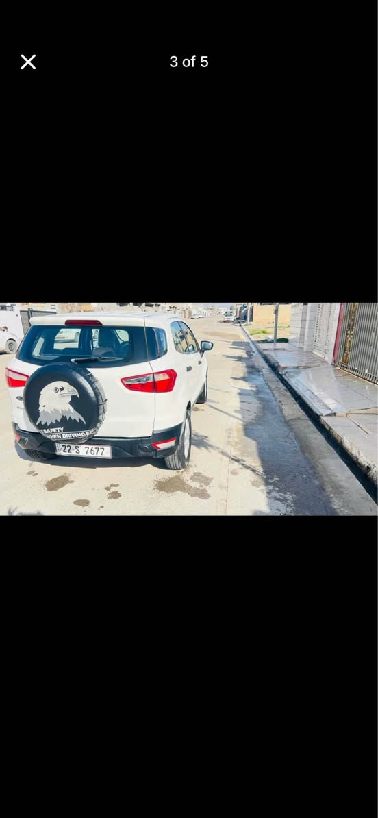 فؤرد ايكؤ سپؤرت مؤديل ٢٠١٧  بئ سبوغ   يه ك بست ساردى هه يه ره قه م و سه نه وى نوئيه تا ٢٠٢٩    گير و مه كينه و ته قه و ره قه ى به شه رت  سياره كه نوئ مايته وه سياره يه كى تا بلئى نه رم و توندو تؤل و بئ مه سروفه و له روى به نزينه وه به نزين كه م ده خوات             نرخ95 و مجال       ژ.م  *********** أربيل, العراق
