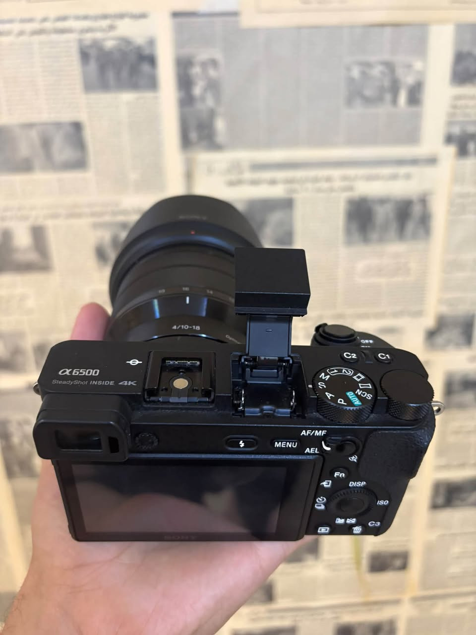 سوني A6500 • عدسة 10-18مم • بطاريتين