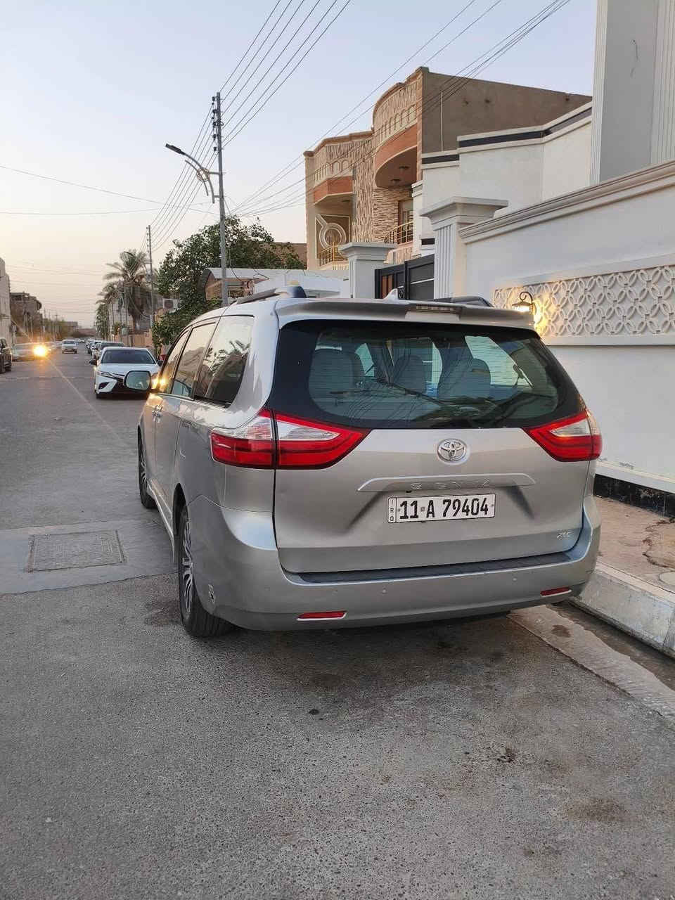 تيوتا سينا موديل 2019 للبيع
وارد امريكي 
بصمات بوب
مانع انزلاق 
مانع تصادم 
اعلى مواصفات Xle
رقم بغداد انكليزي 
السياره السونار موجود بل صور وحادث السياره كذالك
السياره معروضه 200$
للاستفسار الاتصال او واتس اب
*********** بغداد, العراق
