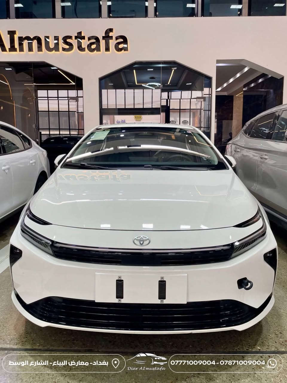 🔥 Toyota Corolla 2026 | الجيل الجديد

🚘 متوفرة الآن لدى شركة ديار المصطفى لتجارة السيارات

🚗 سيارة تجمع بين الأناقة، العملية والتجهيزات الحديثة بتصميم عصري مميز.

✨ أهم التجهيزات:
▪️ LED أمامي متصل
▪️ بروجكتر
▪️ رادار
▪️ نظام تحديد المسار
▪️ فتحة سقف
▪️ حساسات خلفية
▪️ كاميرا خلفية
▪️ شاشة وسطية بحجم 12 إنج
▪️ تحكم بالتدفئة والتبريد من الشاشة
▪️ كشنات جلد
▪️ ويل كروم
▪️ إضاءة داخلية LED
▪️ LED خلفي متصل
▪️ قطعتين تبريد

▪️جميع ملحقات السيارة متوفرة 

📅 موديل 2026

📦 متوفر للبيع جملة ومفرد

📍 بغداد – معارض البياع – الشارع الوسط

📞 ***********
📞 ***********

📲 تابعنا وعلّق برقم (1) ليصلك السعر فوراً.

#Toyota_Corolla #Corolla_2026 #سيارات_بغداد #تويوتا #ديار_المصطفى
