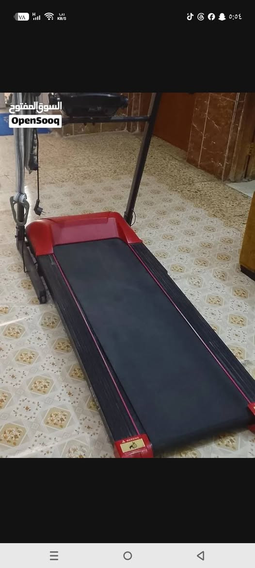 جهاز مشي رياضي جهاز الهزاز يشتغل وجهاز المشي واكف ما اعرف شنو. العطل سعر 125مكاني البصره المشراق للتواصل على رقم ***********
