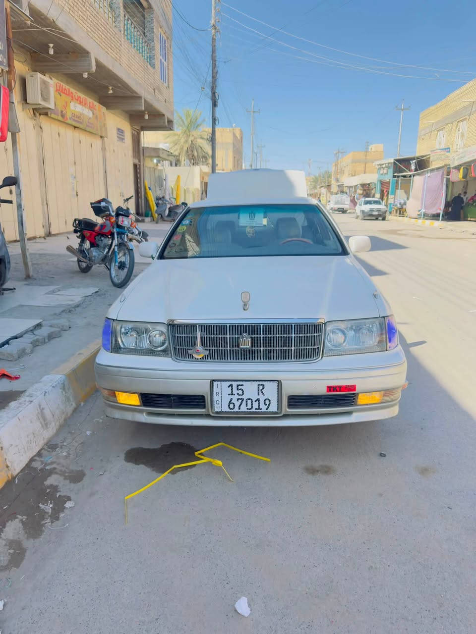 السلام عليكم 🫡
للبيع راس ثور سياره كفاله كص ونقل واصواليات بيه ربع جاملغ الخلفي مرشوش والباقي كفاله عامه كله بلاد لا سستم ولا تبديل 
سنويه 31 مداور ثاني يوم مشروع وطني 
سستم سماعات 🔊  شاشه وكامره فول  السعر 97  الشراي يتصل  ***********
               مكاني قضاء الشطره
