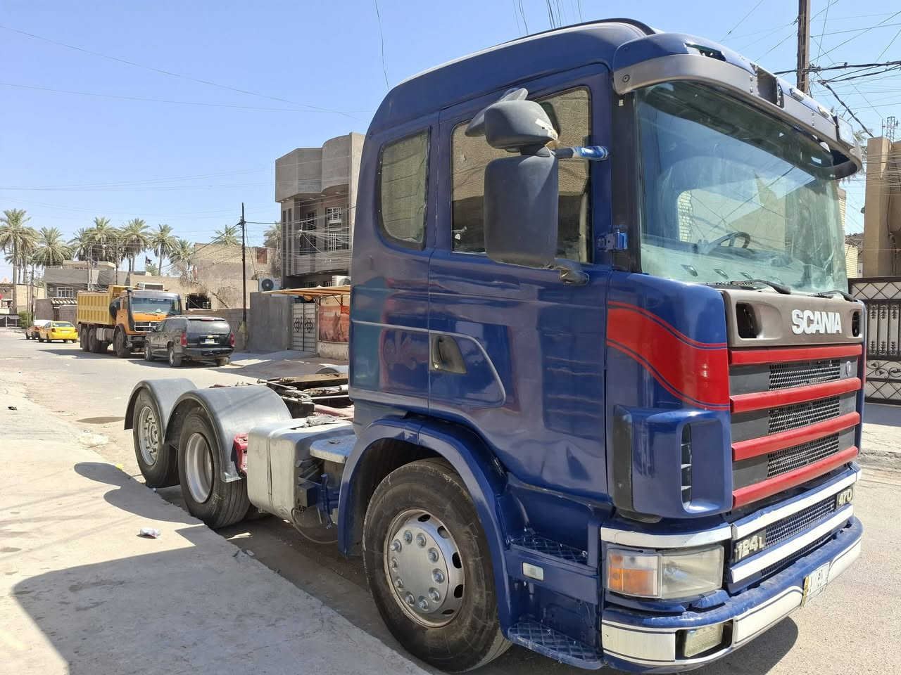 سكانيا للبيع عنوان بغداد كماليه
سعر السياره 135 وبيها مجال 
تفاصيل السنويه مشهوره يمكم هنا 
تحويل ثاني يوم 
رقم الهاتف ***********
