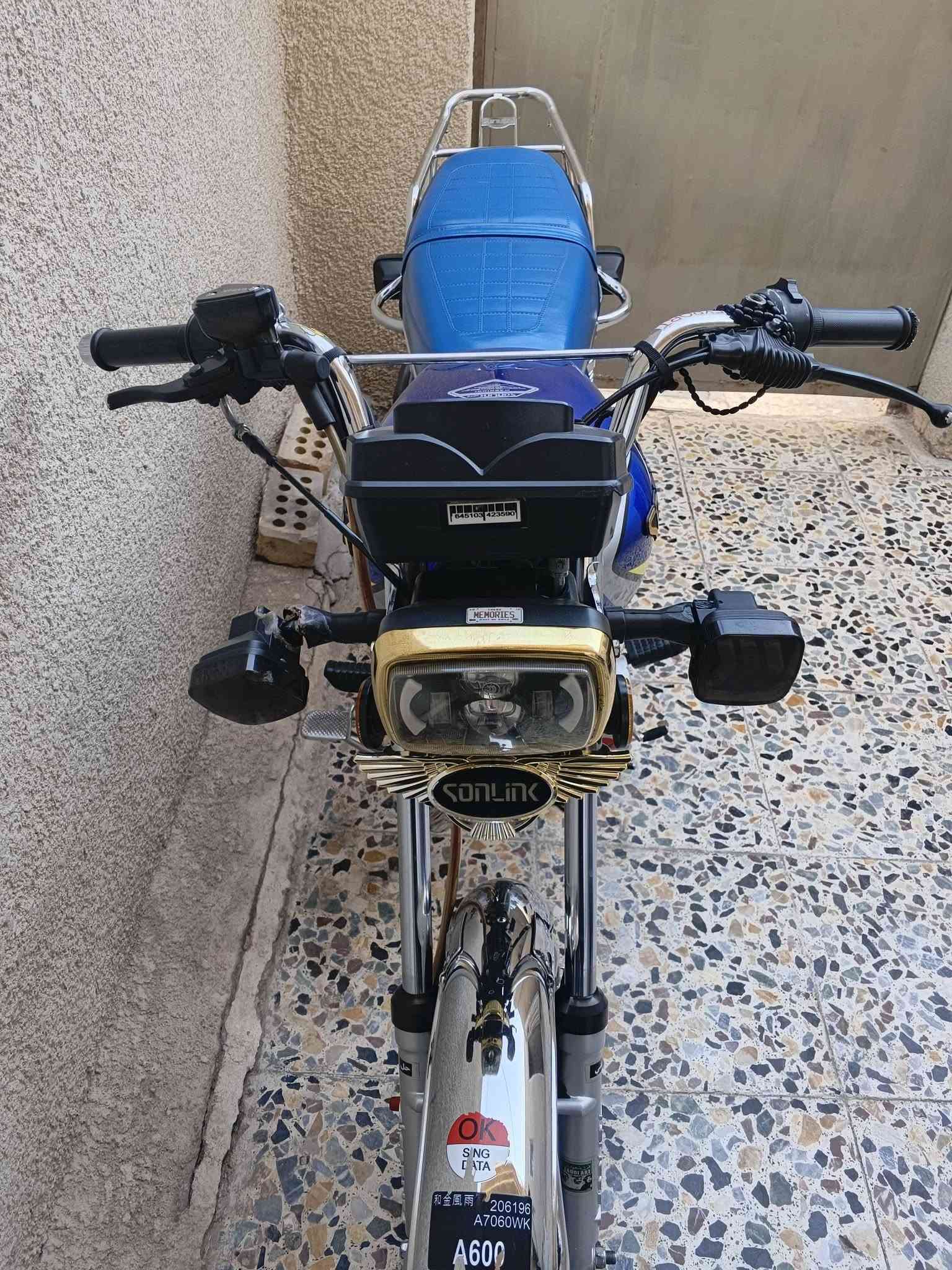تحية طيبة
متاح دراجه سونلينك ماكس/5 كير /موديل 24 كفاله عامه محرك مامفتوح عليه سبانه جيب فيتر وفحص دراجه كهربائية كله ماعدة الاشاير يرادلهن تبديل والدشبول مو كلة يشتغل  كل نقص ماكو مكاني بغداد حي التراث قرب تقاطع الربيعي 📍اوراق شركة رقمي الاستفسار *********** أو دخل خاص
