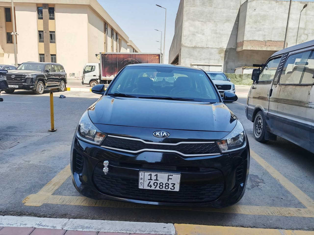 سلام عليكم
للبيع فقط بدون مراوس
كيا ريو موديل 20 رقم بغداد أنكليزي بأسمي وارد امريكي محرك 1.6 دوش بدون ايرباك تبديل قبغ الجنطة فقط بقطعة اصلية نفس اللون بدون صبغ صور الحادث مرفقة جاهزة بدون نقص مكانها بغداد سعرها 108$ بيها مجال 
***********
