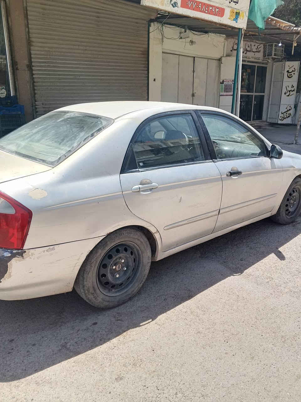 السلام عليكم 
سيارة كيه اسبكتره 2006 محرك 2000 رقم نجف مشروع وطني السعر 55 وبيها مجال مكاني في شقق الصحه الدوره
