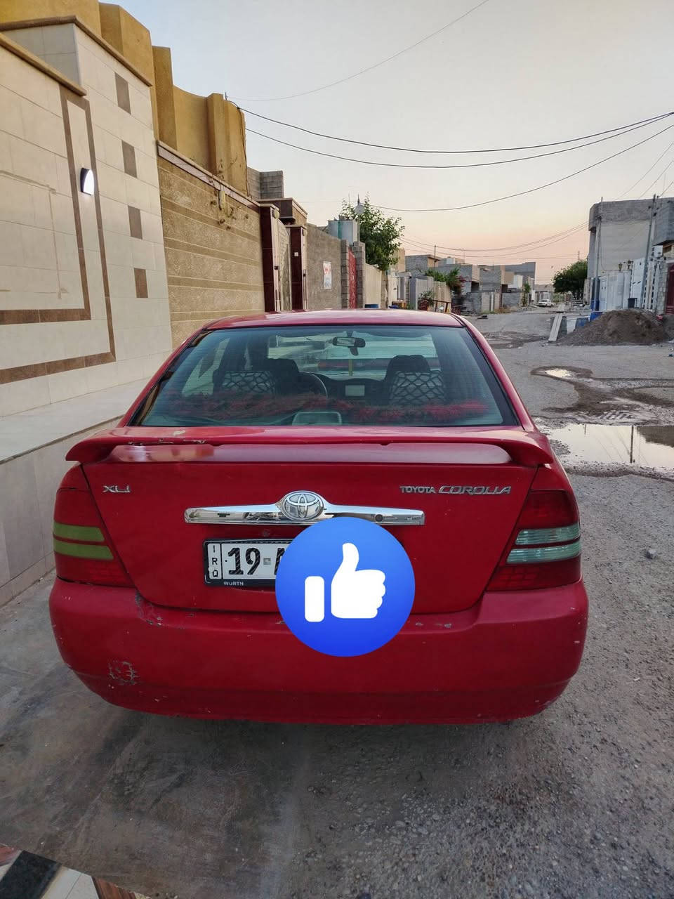 سيارة للبيع كورلا ٢٠٠٤ وارد خليجي
رقم كربلاء انكليزي 
المكان صلاح الدين قضاء بلد

السعر ٥٥ بيهة مجال
الاستفسار ***********
