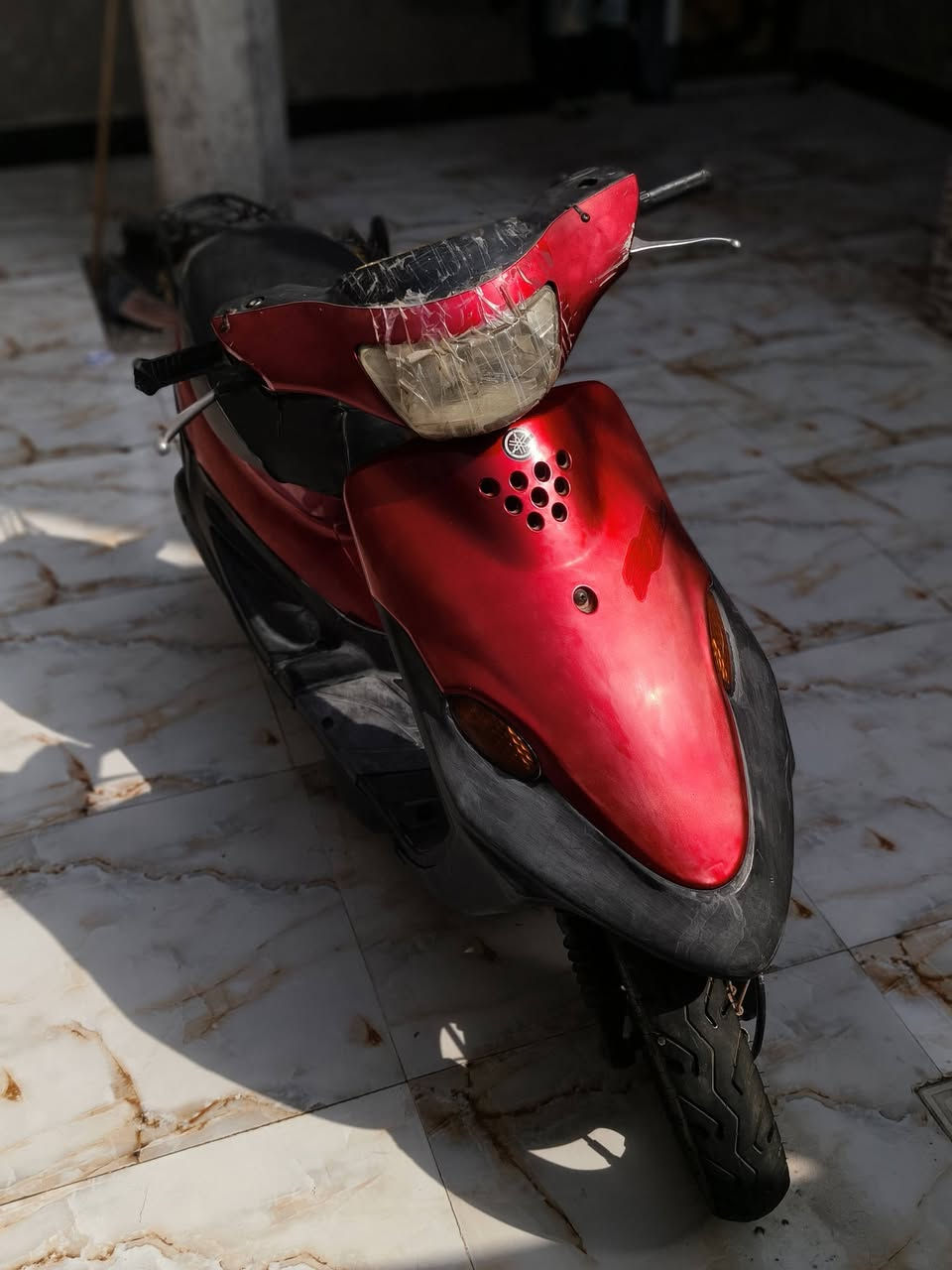 دراجه بيجي للبيع مفتوحه مره وحده هندر واحد تشتغل عوزها شحن باتري يشتغل السلف رايدها 300وبيها مجال مكاني سماوة السكك *********** متواجد واتساب

