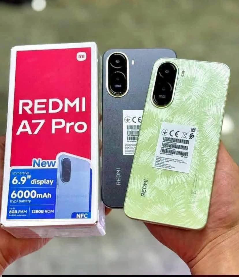 🔥 ريدمي A7 Pro 🔥

💾 الذاكرة: 64GB
🔋 البطارية: 7000mAh

💰 السعر:170  ألف فقط 🔥
