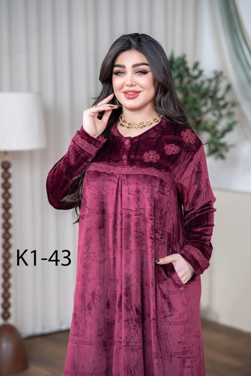 دشداشه مخمل • جاكار تونسي • مقاسات L-XXXL