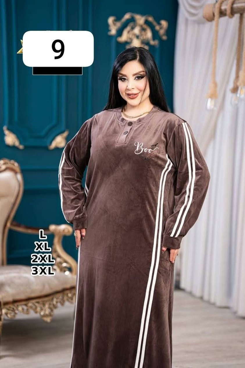 دشداشة • مخمل سوبر سوفت • اقل طلب درزن