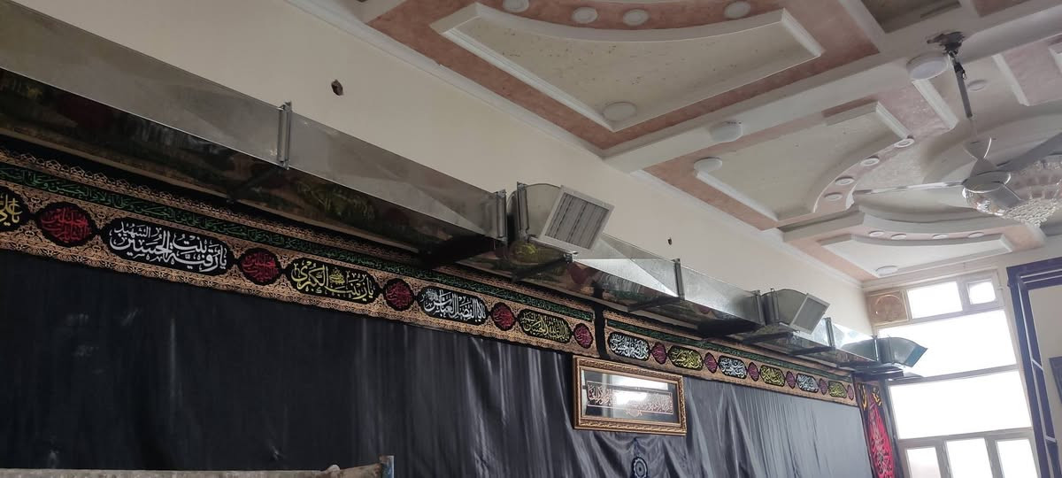 معمل الجوادين بادارة حمودي الميرزه لعمل دكتات التبريد المركزي وعمل بوجات المطاعم والمقاهي والمطابخ والهوتات وعمل جميع انواع الدكتات العنوان السماوة الجربوعية جسر المستشفى للاستفسار الاتصال على الرقم او واتس اب ***********
