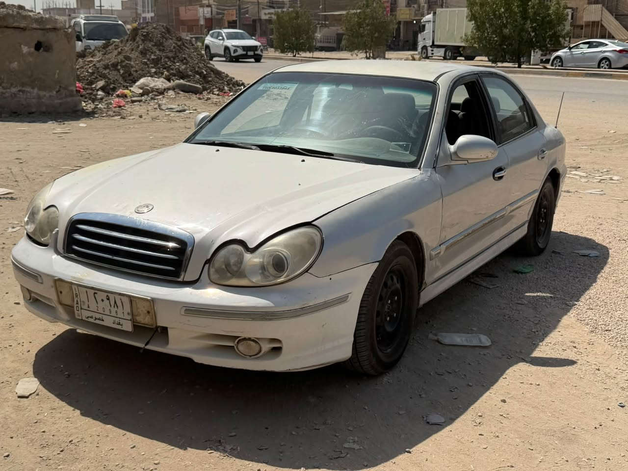 ‏سلام عليكم هونداي سونات  موديل ٢٠٠٥ كير مكين حدادي مكفولت سعر٤٢ وبي مجال ***********
