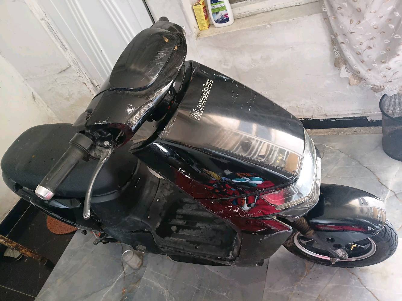 دراجة شحن كهربائية ستخدام شهر بدون بطاريات سعر ٢٠٠ الف قفلها *********** واتساب مكان بغداد شعب
