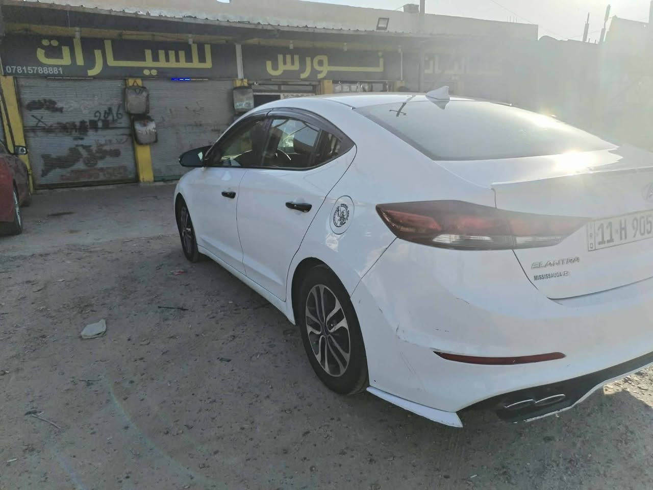 السلام عليكم...للبيع او للمراوس حسب القناعة النترا 2017 وارد كندي بيها بابتين مبدله بدون دواخل السيارة جاهزة ربع ماتصرف عليها اشاير بالمري تحكمات ستيرن تدفئه بالكشنات تدفئه بالستيرن حساسات رادار بصمه تشغيل كير ومكينه كفاله على وضع الشركه مكينه 2000 دوش تخم تاير جديد صدر خلفي امامي جديد تبريد ثلج منظومه زنون أصلي السيارة ترايها للعمرة مكاني بغداد ابوغريب للأستفسار ***********
***********
