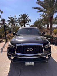 ** للبيع: إنفينيتي QX80 موديل 2020 (وارد أمريكي)** السيارة بحالة ممتاز...