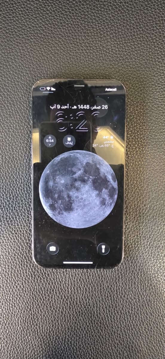 ايفون 12برو البيع الجهاز نضيف مامفتوح برغي بي السعر 300الرقم ***********

