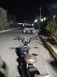 دراجة شحن • بطاريات جديدة • استخدام قليل