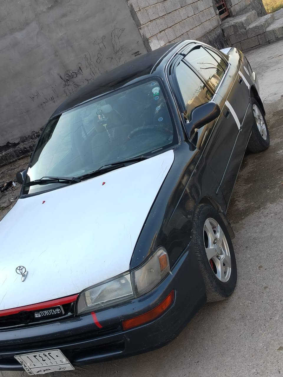 كورلا للبيع مستعجل... موديل 94  سياره موضح بصوره كير مكينه خير من الله  تبريد شغال يرادله بس غاز فقط  صدر جديد كهربائيات كلهة شغاله لايت زنون سنتر لوك شغال مكفوله من ضربه  سنويه نافذه سنه ديالئ شهربان سعر 45 بيهه مجال مكلف بنشرللتصال *********** بغداد, العراق
