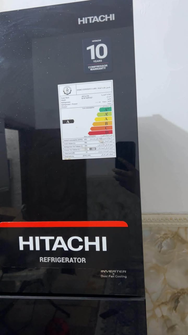 للبيع ثلاجه هيتاشي اخت الجديده العنوان الدورة ***********
