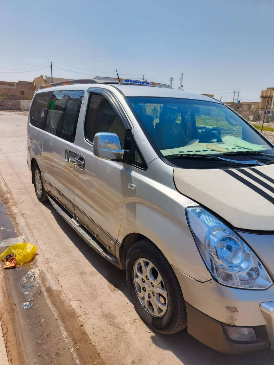 ستار اكس موديل ٢٠٠٩ مفتوح محور مسكر  سياره  خير من الله جاهزه  مكينه ٧ جديده قبل اسبوع شادها سياره جاهزه من كلشي تبريد كهربائيات تخم تاير وين ماتحب ترايك 
سياره بسمي مداور ٢ يوم  سياره مكفوله 
ماعدا جاملغ الخلفي بيه رشه بسيطه 
السعر ١٣٥ وبيه مجال  العنوان الناصريه الغراف 
***********
