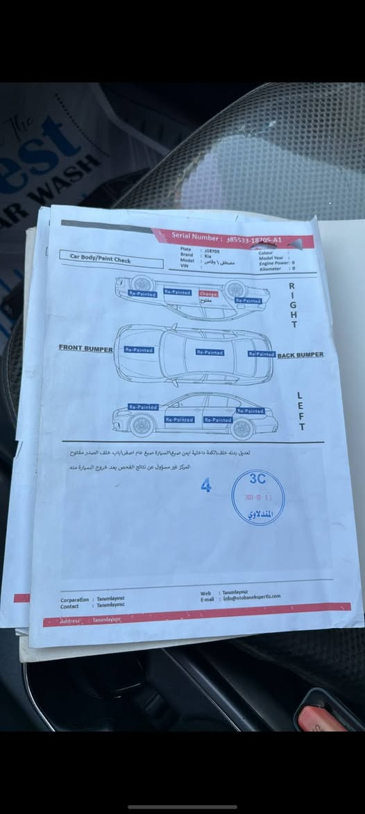 كيا فورتي موديل ٢٠١٤ وارد أمريكي ليبل واحد بدون تبديل سيارة جديده صور أمريكي بالمنشور سونار موجود سعر ٩٢ وبيه مجال قليل مكينه ١٨٠ سياره جاهزه تخم تاير جديد بسمنه رقم جديد عنوان بغداد حي البتول رقم الهاتف ***********

نص مكتوب في الصور:
- مصطفى دفاعي
- قبل ٣ دقائق
